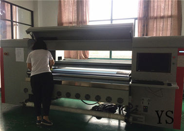 Cina Mesin Pencetak Digital Flatbed Dx5 Printer Digital 1440 Dpi Untuk Fabric Distributor