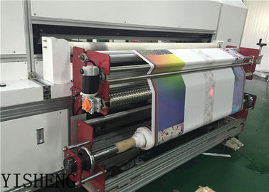 Cina Homer Kyocera Digital Fabric Printer / Pencetakan Inkjet Digital untuk Tekstil 10 kw pabrik
