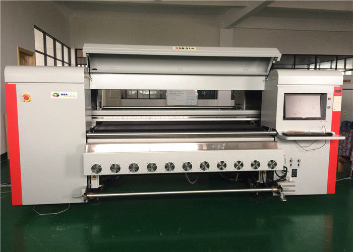 Silk Scarf Printing Machine 60-120 m2 / Hour 1.8m Digital Textile Printer With Belt